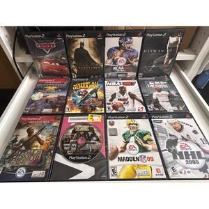 PlayStation 2 PS2 Game Lot of 12 – Tested – Cars, Batman, Destroy All Humans